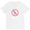 stop the intolerance V-Neck Tee