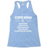 Scorpio Woman Racerback Tank