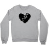broken heart xxx black Crewneck Sweatshirt