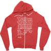 vicious beasts Zipper Hoodie