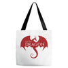 Little of Dragon Tote Bags