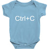 ctrl+c Baby Bodysuit