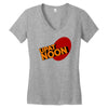 up at noon Women's V-Neck T-Shirt