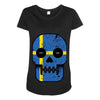 sweden till i die Maternity Scoop Neck T-shirt