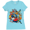 FAT ALBERT Ladies Fitted T-Shirt