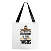 i love you and tacos. Tote Bags