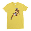 god Ladies Fitted T-Shirt