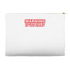 drinking with me pregnancy warning Accessory Pouches