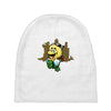 a battle mode plumber Baby Beanies