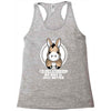 not stubborn Racerback Tank