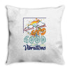 Good Good Vibrations Throw Pillow