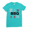bbq Ladies Fitted T-Shirt