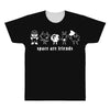 space are friends All Over Men's T-shirt