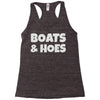 boats and hoes Racerback Tank