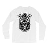samurai skull Long Sleeve Shirts