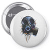 gas mask Pin-back button
