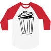 garbage ghost 3/4 Sleeve Shirt