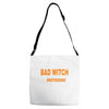 bad witch Adjustable Strap Totes