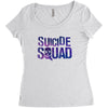 SUICIDE SQUAD Women's Triblend Scoop T-shirt