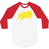 bull spain espana football animal tee all present sz new 3/4 Sleeve Shirt