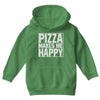 pizza makes me happy Youth Hoodie