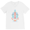 ponyo deco V-Neck Tee