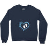 Custom baby boy name maternity design Crewneck Sweatshirt