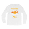 waffles are just pancakes with abs Long Sleeve Shirts