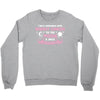 I Love Someone with Breast Cancer to The Moon and Back to Infinity Crewneck Sweatshirt