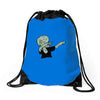 DABBİNG LEPRECHAUN Drawstring Bags