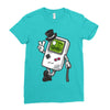 old gameboy Ladies Fitted T-Shirt