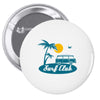 surf club Pin-back button