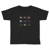 WE DON'T BELIEVE WHAT'S ON TV Toddler T-shirt