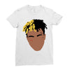 abstract design of xxxtentacion Ladies Fitted T-Shirt