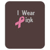 junior's breast cancer awareness i wear pink Mousepad