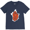 halloween pumpkins burst V-Neck Tee