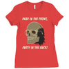 skullet Ladies Fitted T-Shirt
