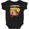 posh pizza (colab with rpadame) Baby Bodysuit