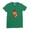 the lion 01 Ladies Fitted T-Shirt