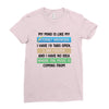 My Mind is Like My internet Browser i Have 19 Tabs Open 3 Are Frozen A Ladies Fitted T-Shirt