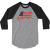 proud to be ameowican 3/4 Sleeve Shirt
