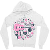 pop heart Zipper Hoodie