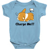 corgi cute puppy low battery charge me Baby Onesie