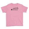evolution of a guitarist Youth Tee