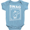 swag switched on Baby Onesie