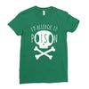 allergic to poison Ladies Fitted T-Shirt