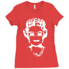 queen bee elizabeth 3d glasses Ladies Fitted T-Shirt
