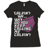 calvin Ladies Fitted T-Shirt