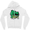 green ranger bulbasaur Zipper Hoodie