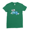 beware of cerberus Ladies Fitted T-Shirt